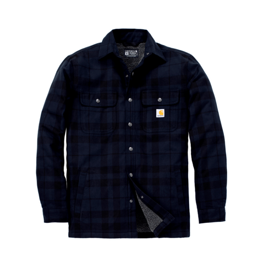 Carhartt Miesten Flanelli paitatakki Sherpa-vuorella